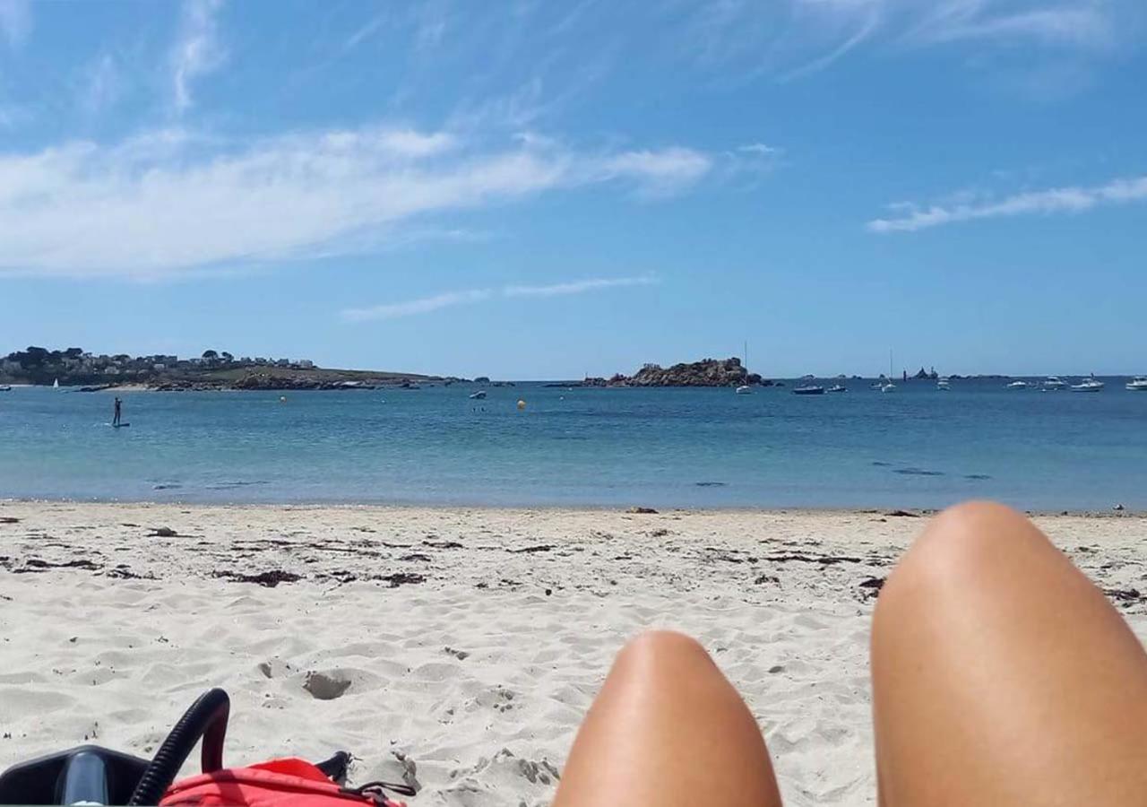 Les Portsallaises Piscine Ou Spa A 300M De La Plage Ploudalmézeau Esterno foto
